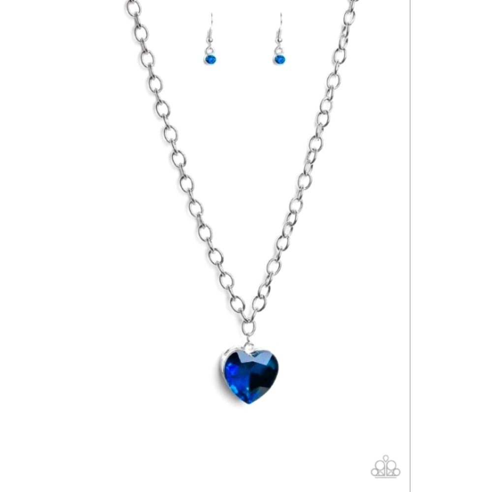 Blue necklace